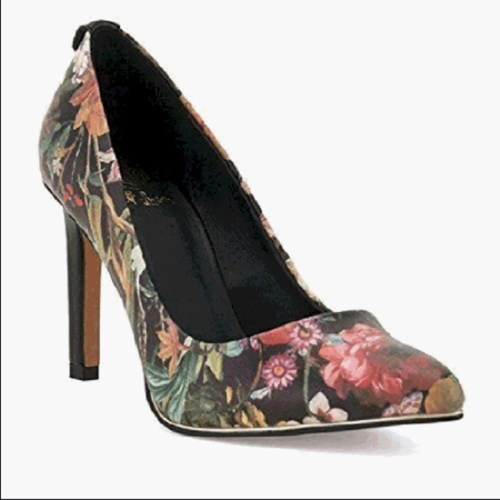 Elliot Lucca Catalina floral printed toe pump